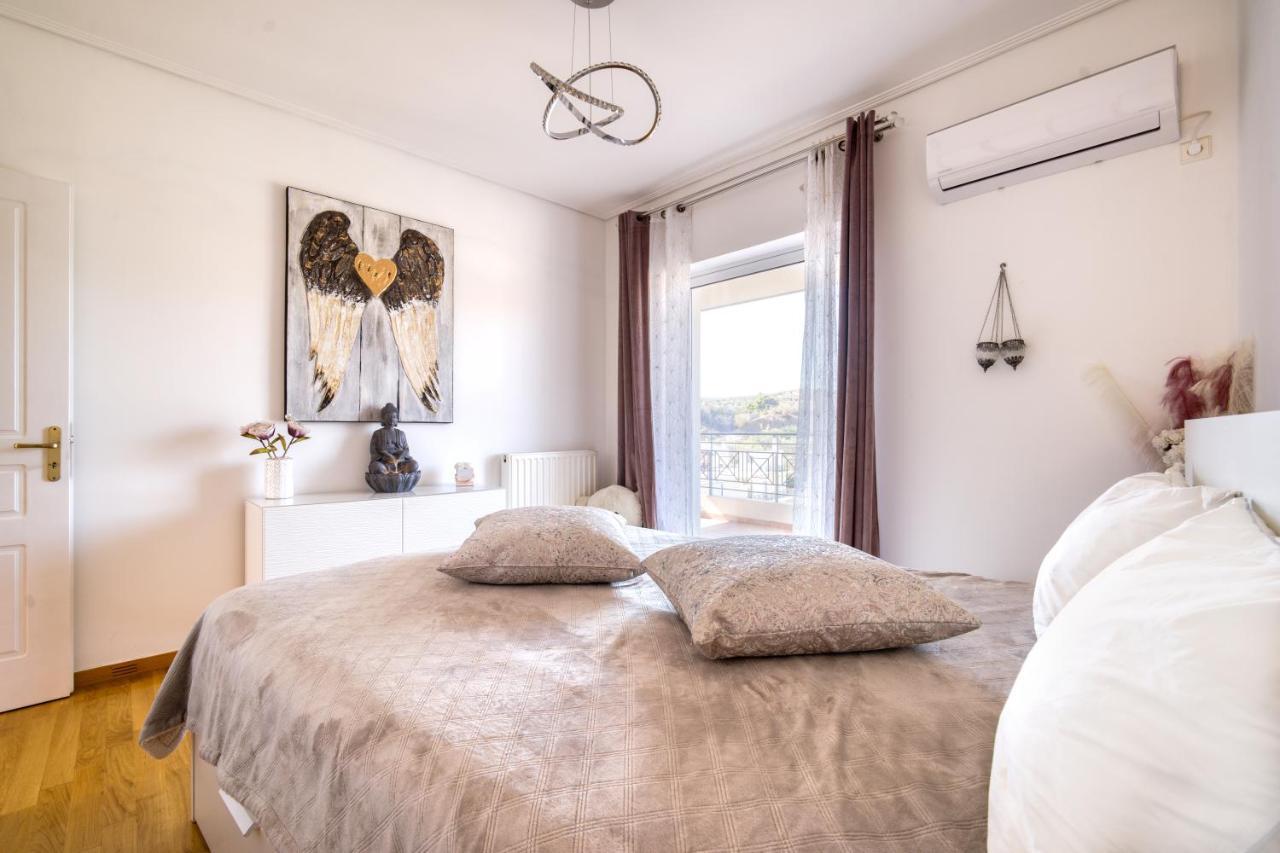 Sea & Mountain Apartment Close To Port And City Lávrion 外观 照片