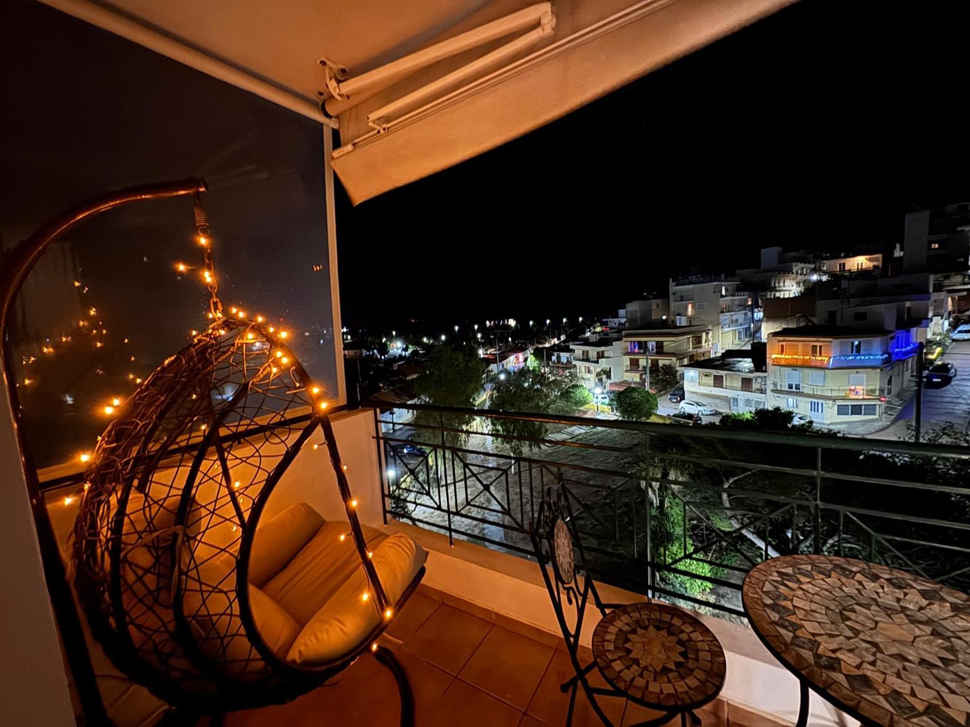 Sea & Mountain Apartment Close To Port And City Lávrion 外观 照片